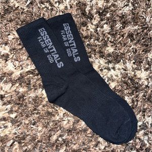 Black Essentials Fear Of God Socks